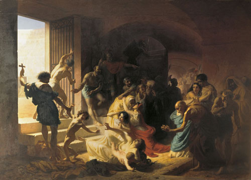 Konstantin Flavitsky - Christian Martyrs in Colosseum