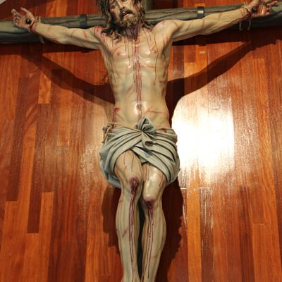 Cristo de la reparación. Virgen de El Escorial