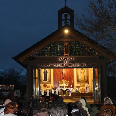 Adoración primer sabado de mes de diciembre. Capilla Nuestra Señora de los Dolores
